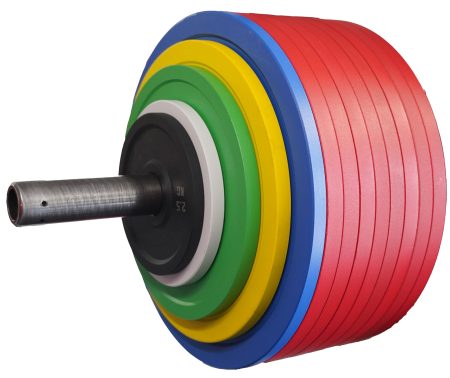 255Kg Kalibrerte Stålskiver